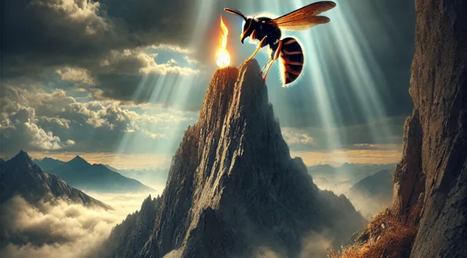 HOW THE MASON-WASP FETCHED FIRE FROM THE GOD